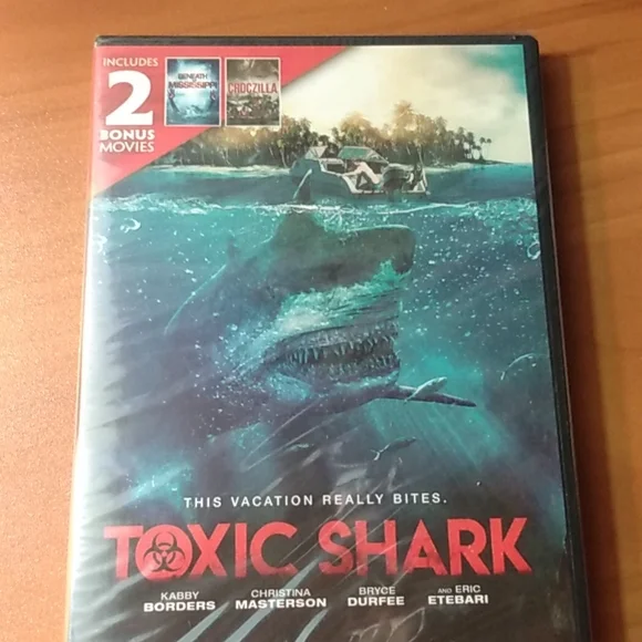 Media New Sealed Toxic Shark Dvd With Two Bonus Movies Poshmark